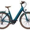 Vélo de Ville Électrique O2 Feel iSwan City Boost 6.1 Univ Shimano Altus 8V 432 Wh 28'' Bleu Cobalt