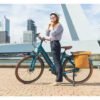 Vélo de Ville Électrique O2 Feel iSwan City Boost 6.1 Univ Shimano Altus 8V 432 Wh 28'' Bleu Cobalt