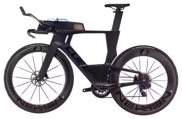 Vélo de Triathlon Cube Aerium C:68X SLX Sram Force AXS 12V 700 mm Gris Carbon Noir 2025