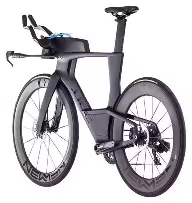 Vélo de Triathlon Cube Aerium C:68X SLX Sram Force AXS 12V 700 mm Gris Carbon Noir 2025