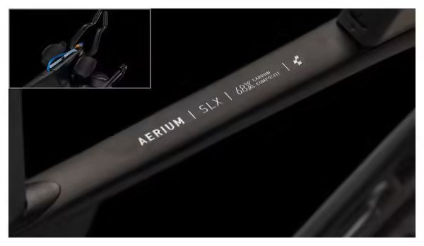 Vélo de Triathlon Cube Aerium C:68X SLX Sram Force AXS 12V 700 mm Gris Carbon Noir 2025