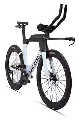 6310277.jpg Vélo de Triathlon Van Rysel XCR Tri Shimano Ultegra Di2 12V 700 mm Blanc Holographique 2025