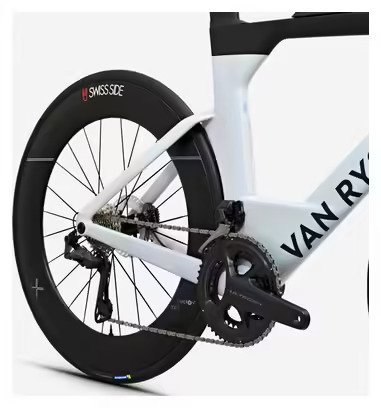 6310280.jpg Vélo de Triathlon Van Rysel XCR Tri Shimano Ultegra Di2 12V 700 mm Blanc Holographique 2025