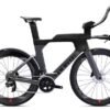 Vélo de Triathlon Van Rysel XCR Tri Sram Rival AXS 12V 700 mm Gris Noir 2025