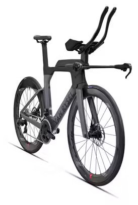 Vélo de Triathlon Van Rysel XCR Tri Sram Rival AXS 12V 700 mm Gris Noir 2025
