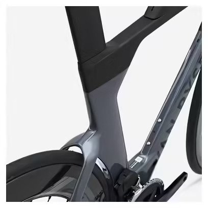 Vélo de Triathlon Van Rysel XCR Tri Sram Rival AXS 12V 700 mm Gris Noir 2025
