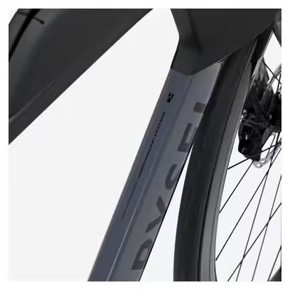 Vélo de Triathlon Van Rysel XCR Tri Sram Rival AXS 12V 700 mm Gris Noir 2025