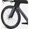 Vélo de Triathlon Van Rysel XCR Tri Sram Rival AXS 12V 700 mm Gris Noir 2025