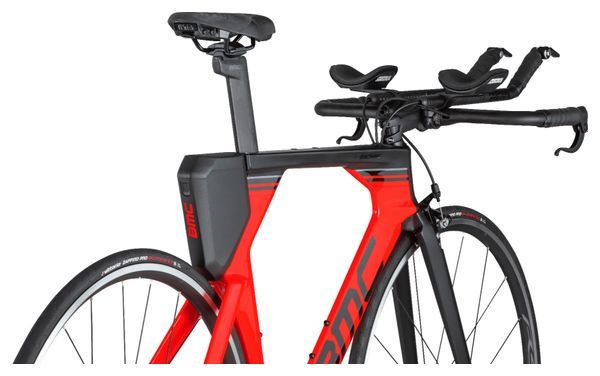 Vélo de Triathlon BMC Timemachine One Shimano 105 11V 700 mm Rouge Neon 2023