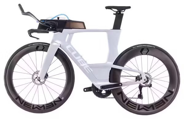 Vélo de Triathlon Cube Aerium C:68X Race Shimano Ultegra Di2 12V 700 mm Gris Fog 2025