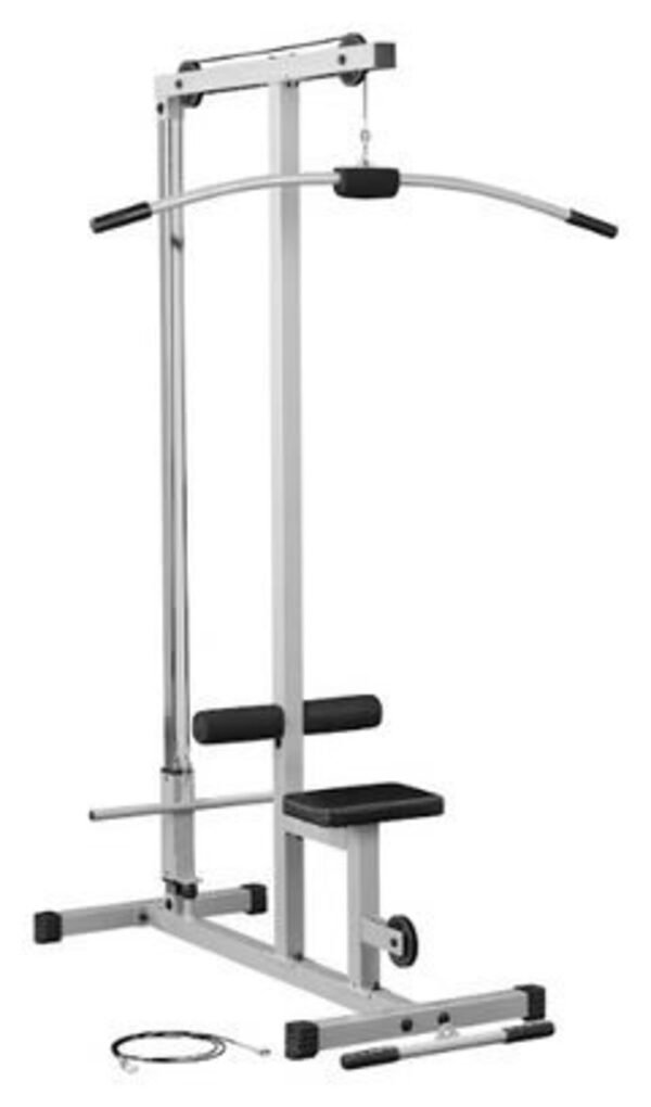 machine-a-tirage-dorsal-fitness-powerline-acier-hd Machine à tirage dorsal Fitness Powerline acier