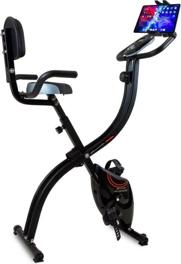 velo-dappartement-evo-b1500-avec-dossier-support-pour-tablette-smartphone-hd Vélo d’appartement EVO B1500 avec dossier + Support pour tablette smartphone
