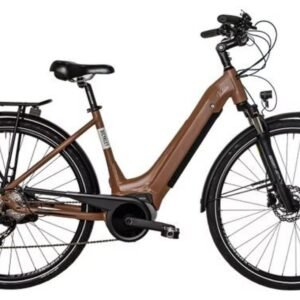 velo-de-ville-electrique-bicyklet-victoire-shimano-alivio-9v-400-wh-700-mm-marron-hd Vélo de Ville Électrique Bicyklet Victoire Shimano Alivio 9V 400 Wh 700 mm Marron