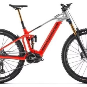 VTT Électrique Tout-Suspendu Mondraker Crafty Carbon RR 12V 750 Wh Bosch 85 Nm 29 » Rouge Gris