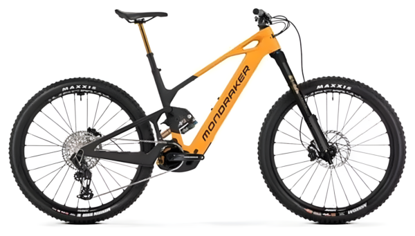 Mondraker Crafty VTT Électrique Tout-Suspendu Carbon RR S 12V 800Wh Bosch 100Nm 29'' Jaune